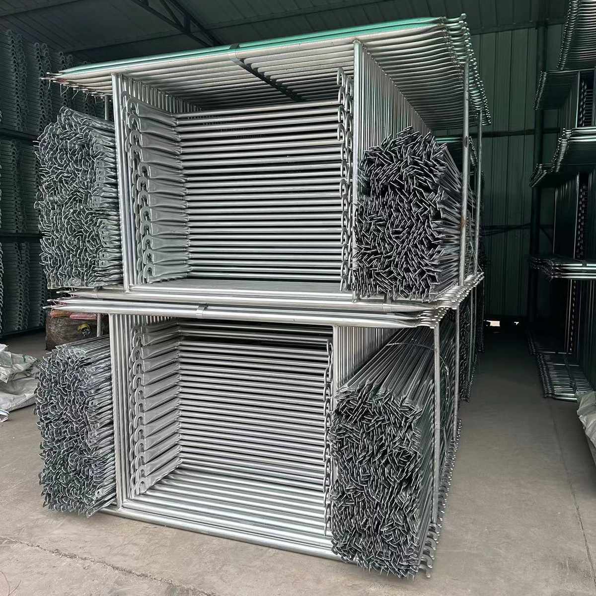 梯形盘扣脚手架厂家批发装修热镀锌加厚架子建筑工地移动手脚架