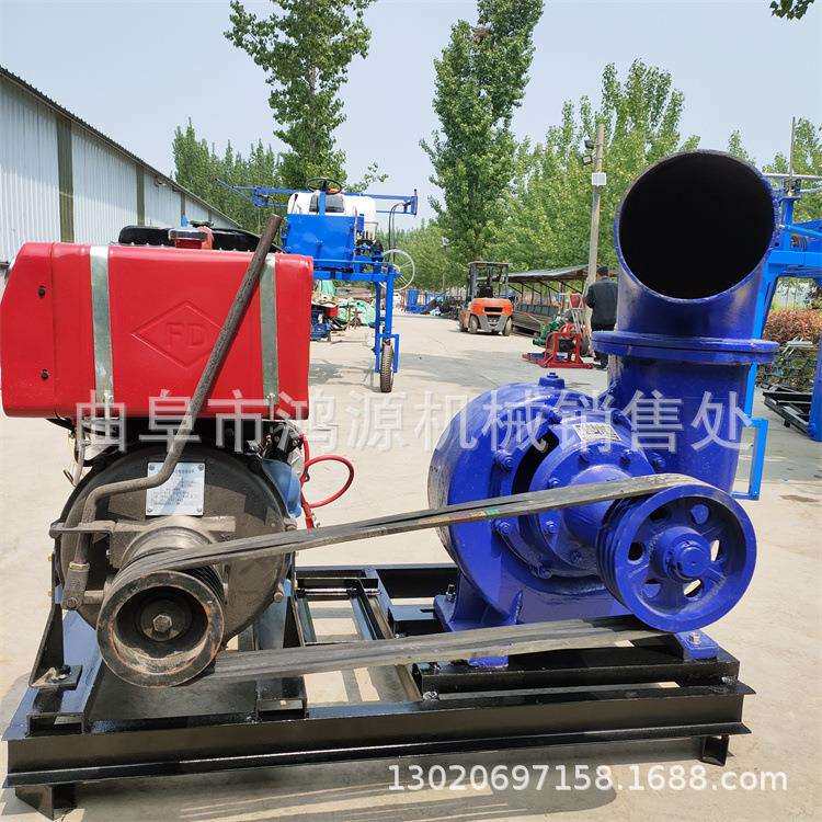 移动式柴油抽水泵 防汛排污移动泵车 柴油机水泵图片