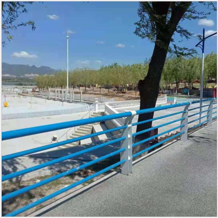 桥护锈栏景观公园防撞不栏河道栅962栏高架桥钢复合管梁防护栏杆