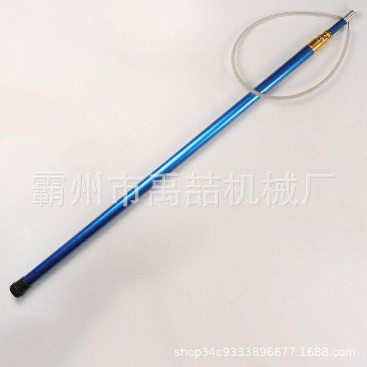 0cm套圈直径水域救援杆不锈钢水上救生伸缩杆船用救援伸缩杆