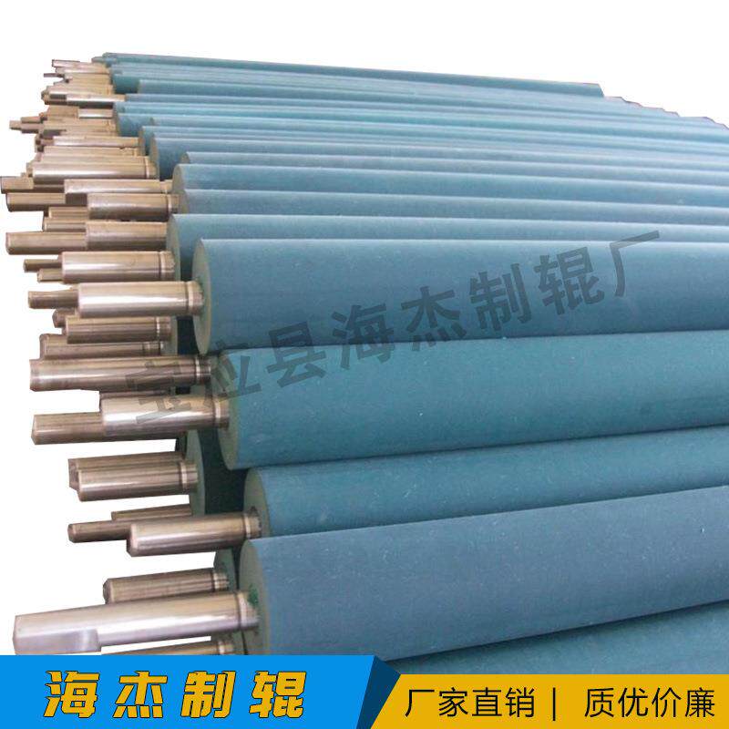 农工机械工业用机械胶辊耐高温硅胶辊工业胶辊滚轴辊轴