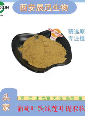 葡萄叶铁线莲(CLEMATIS VITALBA)叶提取物10/20/30/50:1 展迅供应