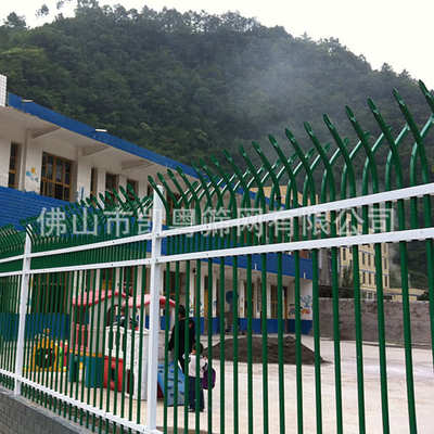 小区海口艺供应围墙保亭铁塑钢临高小区 围墙栅栏 厂区栅栏栅栏