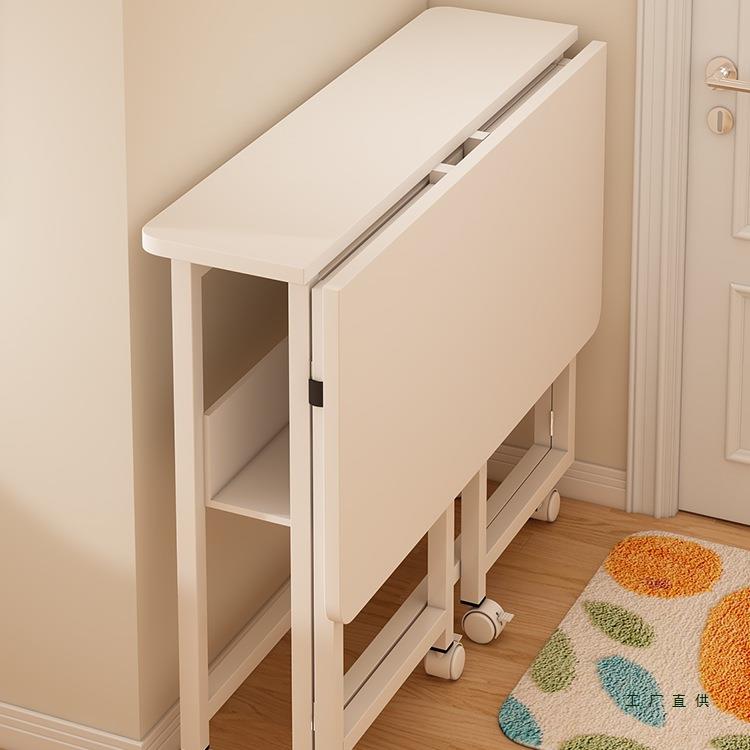 小户型折叠桌不占地可移动书桌家用电脑桌子懒人床边桌简易学习桌