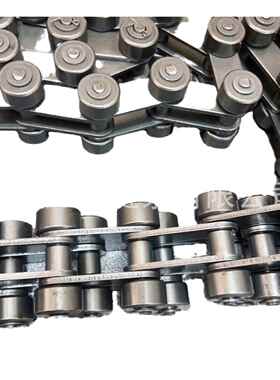 双节距侧滚轮平行型千鸟型输送链条C216AC2082C2082H高强度输送链