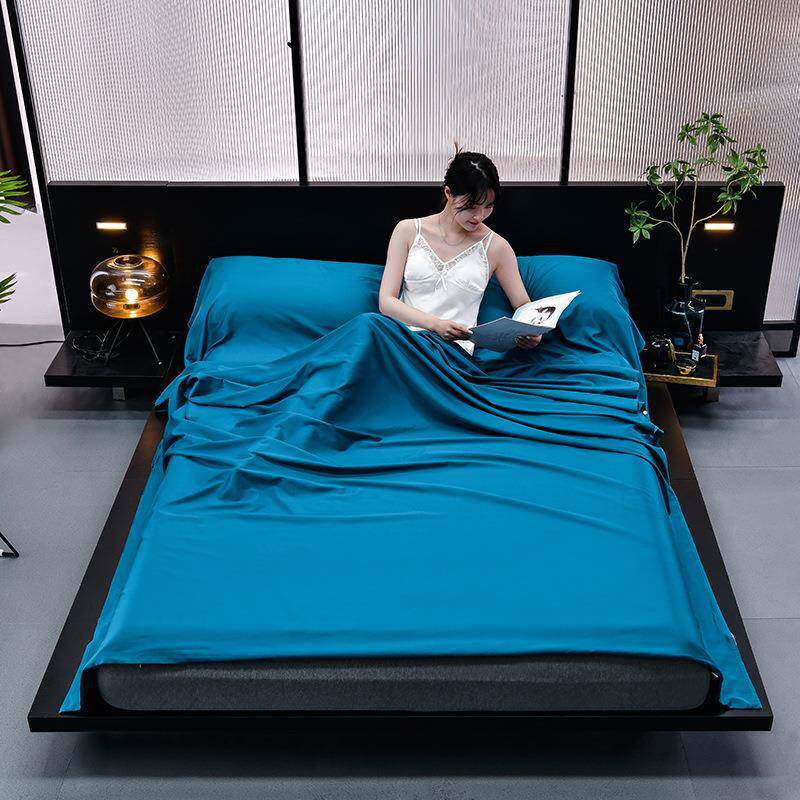 #棉旅行睡袋60s长绒棉便携式出差隔脏棉床单防脏被套