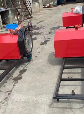 混凝土切筋割机钢混凝型土金刚无线遥控石岩石开采OSU小电动绳锯