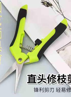厂家直销不锈钢弯头修枝剪刀修枝剪园艺工具果树修枝剪葡萄剪刀