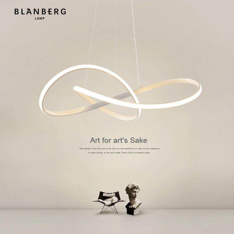 意式极简客厅几何吊灯北欧后现代简约线条灯个性饭厅卧室艺术灯具