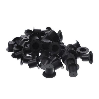 50 Pcs Plastic Clown Hat Mini Snowman Hats Supplies Santa