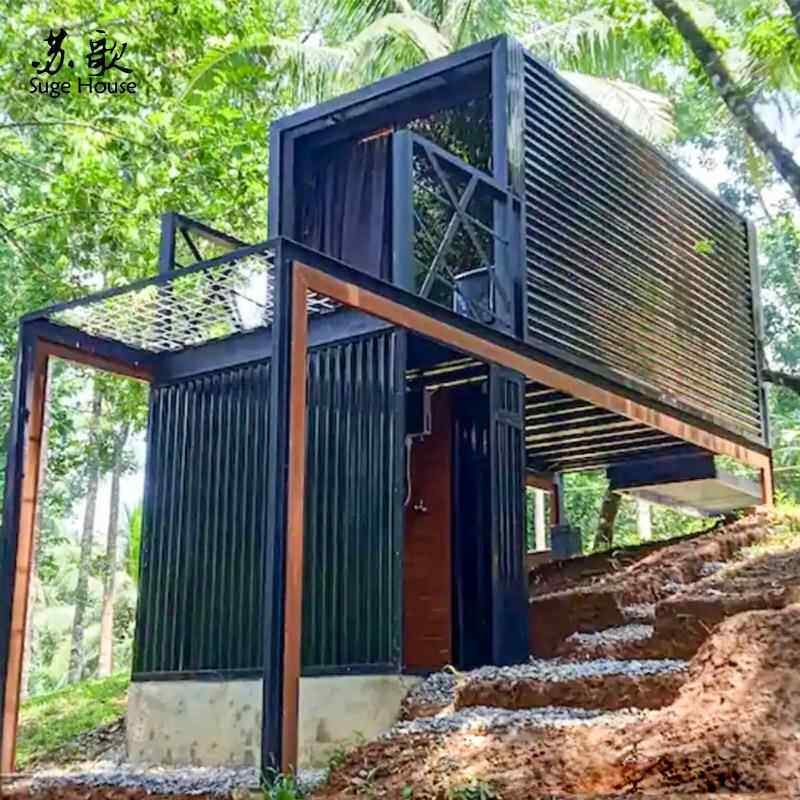 全新生产集装箱活动房改造创意模块化景区民宿酒店阳光房设计建造