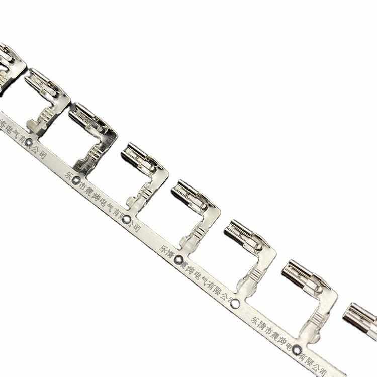 带锁2.8旗型连带 横带连接器接插件 弯头旗形端子4000/盘