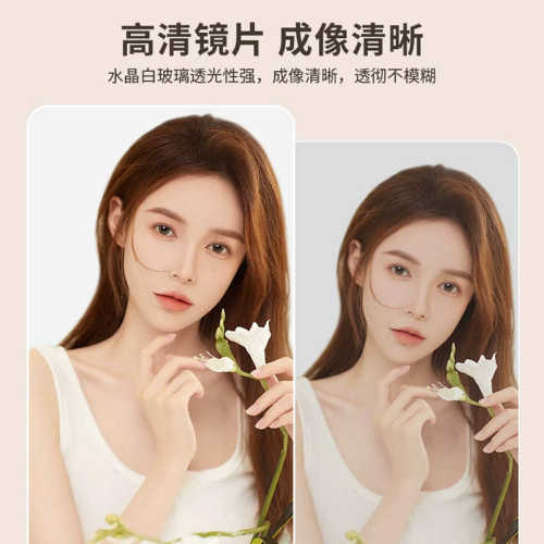 拍照红全身穿衣镜落地网拱形轻服装店奢镜子大穿衣镜镜试衣直播镜