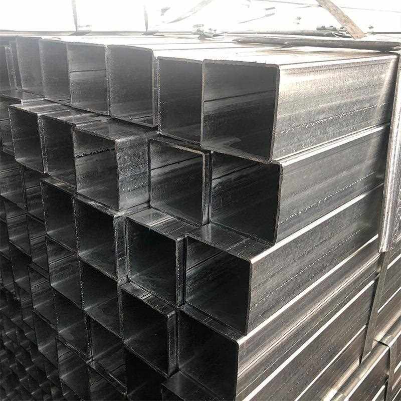 新款直销供应矩形管2.0mm镀锌方管钢结构器械材料Q235B方钢管方型