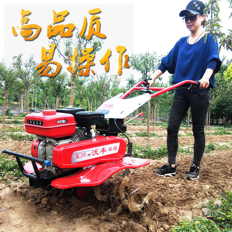 微耕机小型多功能松土机新式农用柴油手扶耕地开沟翻土耕田旋耕机