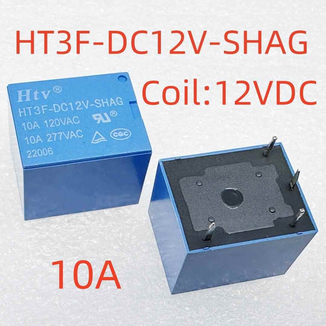 全新原装 4脚 10A 家电用 继电器 HT3F-DC12V-SHAG T73-1A-12V
