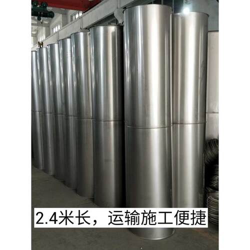 薄壁通风管 316L不锈钢螺旋通风管 不锈钢通风管 湿电除尘阳极管