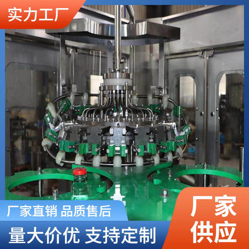 瓶装纯净水果汁功能饮料全套生产线橙芒果汁饮料全自动灌装线厂家