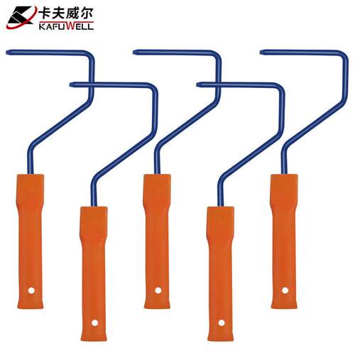 卡夫威尔 4寸 6英寸通用滚筒手柄滚筒刷神器乳胶漆滚刷5PCS EM457 - 封面