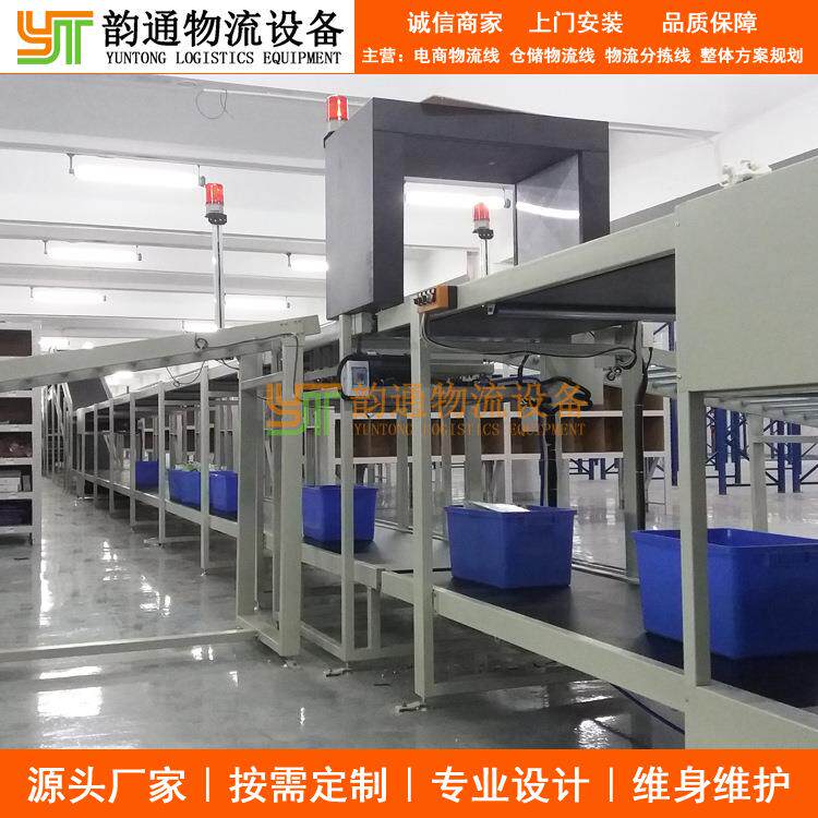 整厂规划设计生产电商仓储物流输送线电商智能仓库分拣输送线