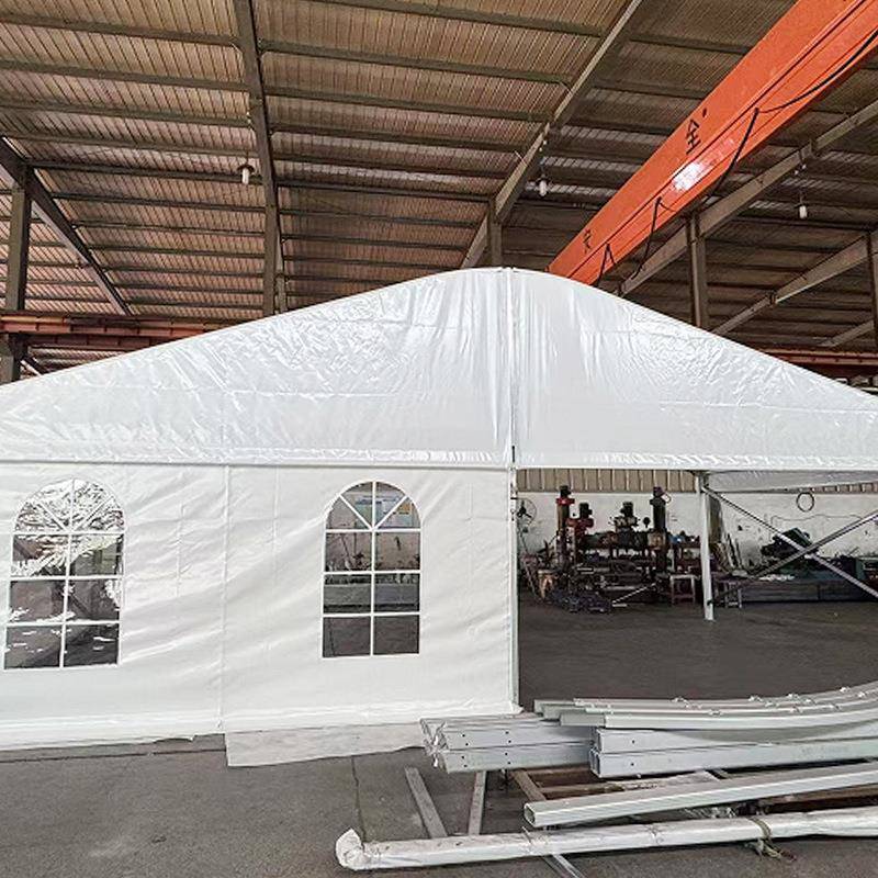 铝合金篷房10x20米弧形顶帐篷体育场馆啤酒节婚礼活动户外展览棚