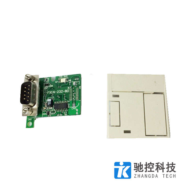 全新PLC通讯扩展板FX1N-232-BD 422 485 8AV 2AD 1DA EX 2EYT 5DM