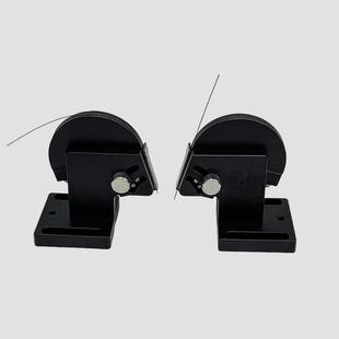 精密耦合光纤夹具旋转夹具光学透镜夹具开合式单纤夹具