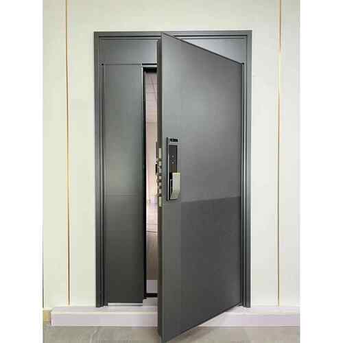 工程门专用子母门高端小区入户门现代简约家用别墅门甲级防盗门