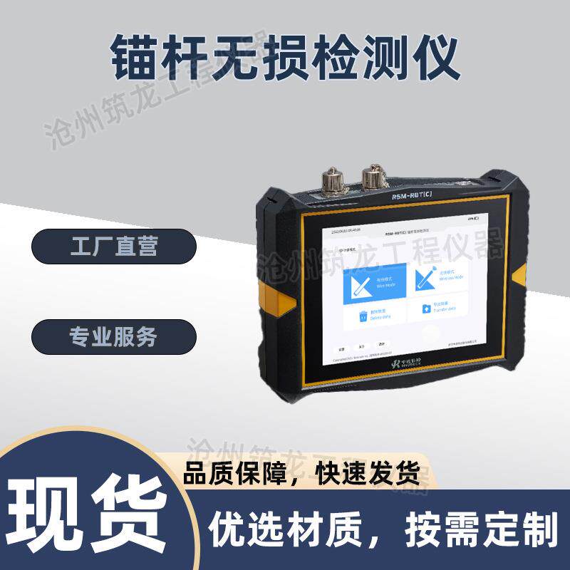 RSM-RBT(C)锚杆无损检测仪水电水利工程锚索施工质量无损检测规