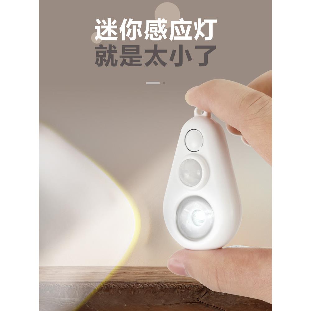 超小迷你灯户外小型便携应急智能感应旅行车上照明led充电diy宿舍