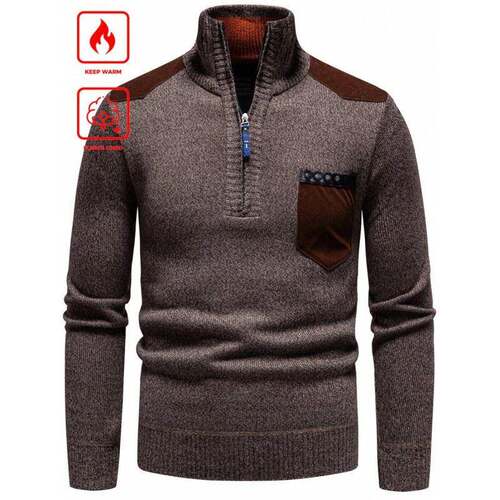 A 99403 Half-zip Fleece Sweater 半领拉链卫衣跨境速卖通