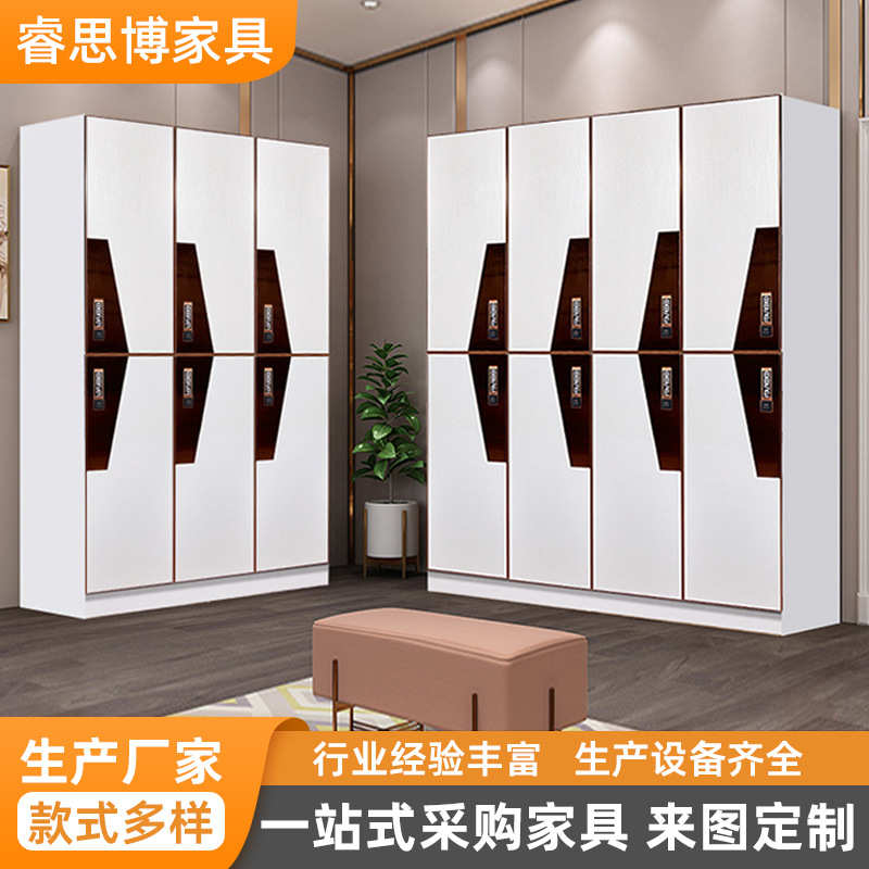 木质更衣柜桑拿洗浴储物柜健身房浴室浴场汗蒸房宿舍健身房换衣柜