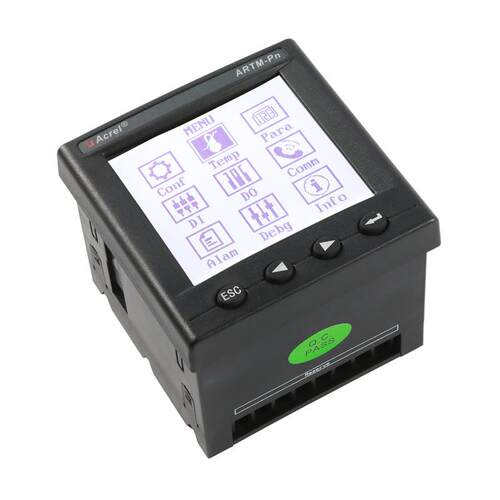 安科瑞导轨式ARTM-8L温度巡检仪8路测温变压器电机绕组低压柜测温
