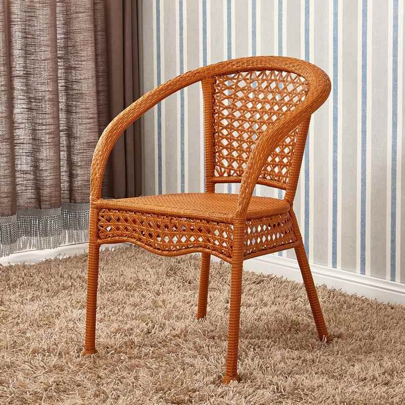 椅阳2-ty台桌椅休闲组编合三件藤藤椅户外腾家用套靠背老人单人腾