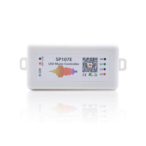 WS2812B/2811幻彩手机蓝牙音乐控制器5V12VSP107E全彩灯带屏频谱
