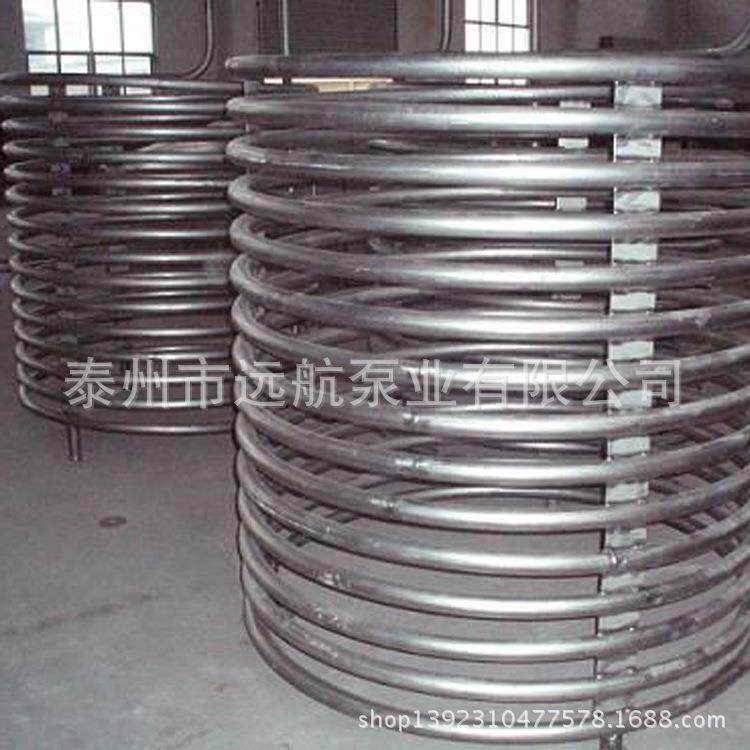 供应钛冷却盘管 SUS316不锈钢冷却管 冷却盘管--泰州远航