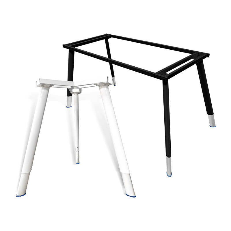 圆桌实木餐三脚桌腿 玻璃 桌架洽谈腿支架  圆桌脚 桌腿圆大理石