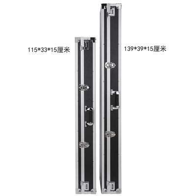 鱼竿收纳箱手撕鸡蛋棉战术箱渔具包大硬壳海绵盒子1.35米铝箱带锁