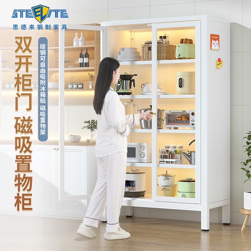厨房置物架落地多层餐边收纳柜子微波炉烤箱橱柜家用多功能储物柜