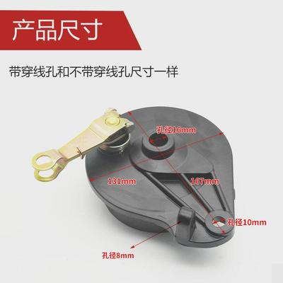 电动电瓶车110后鼓刹总成电摩CG125刹车片块带定位大孔鼓盖14/16