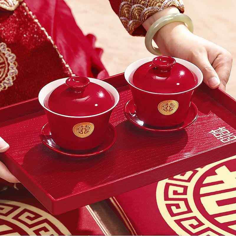 婚庆用品喜庆敬茶杯结婚送礼改口喜杯陪嫁茶具用品对碗,节庆用品/礼品,喜碗/敬茶杯,淘宝优惠券,粉丝福利购,淘宝优惠卷