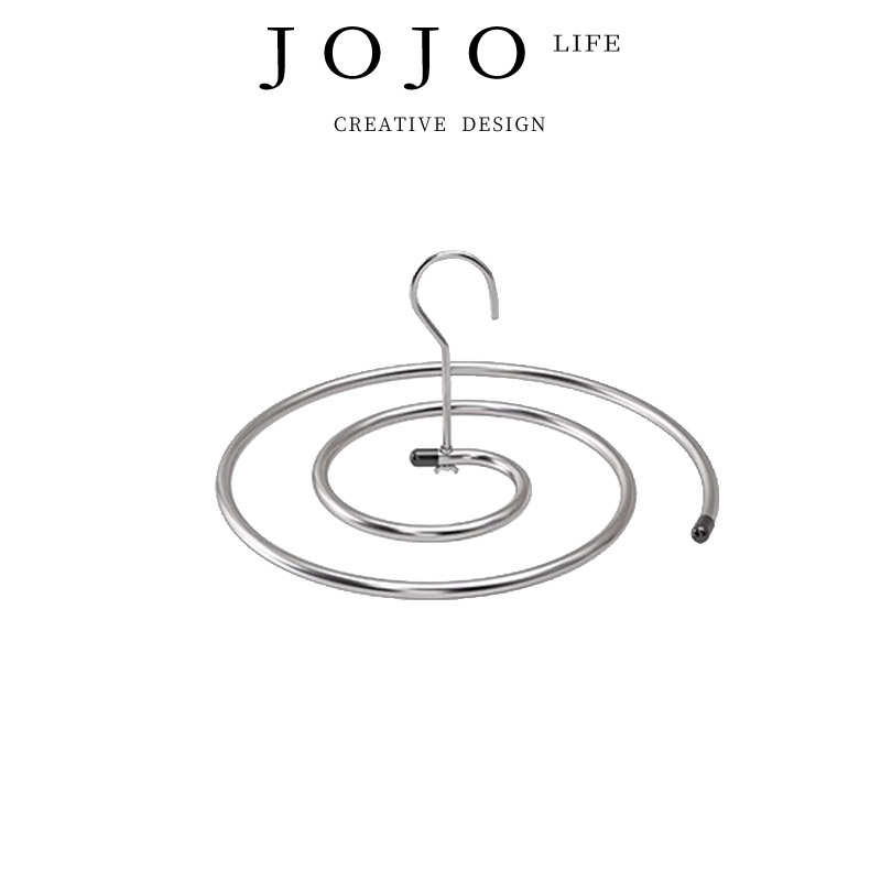 JOJO'S L. PD.Avenue.晒被子螺旋式晾衣架大圆形旋转大衣架| 道观
