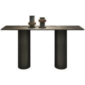 轻奢入户大理石玄关台靠墙置物架条案意式 玄关桌现代简约玄关桌子