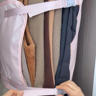 衣服压缩收纳板免抽真空压压板收纳神器可折叠衣物防尘罩布艺挂式