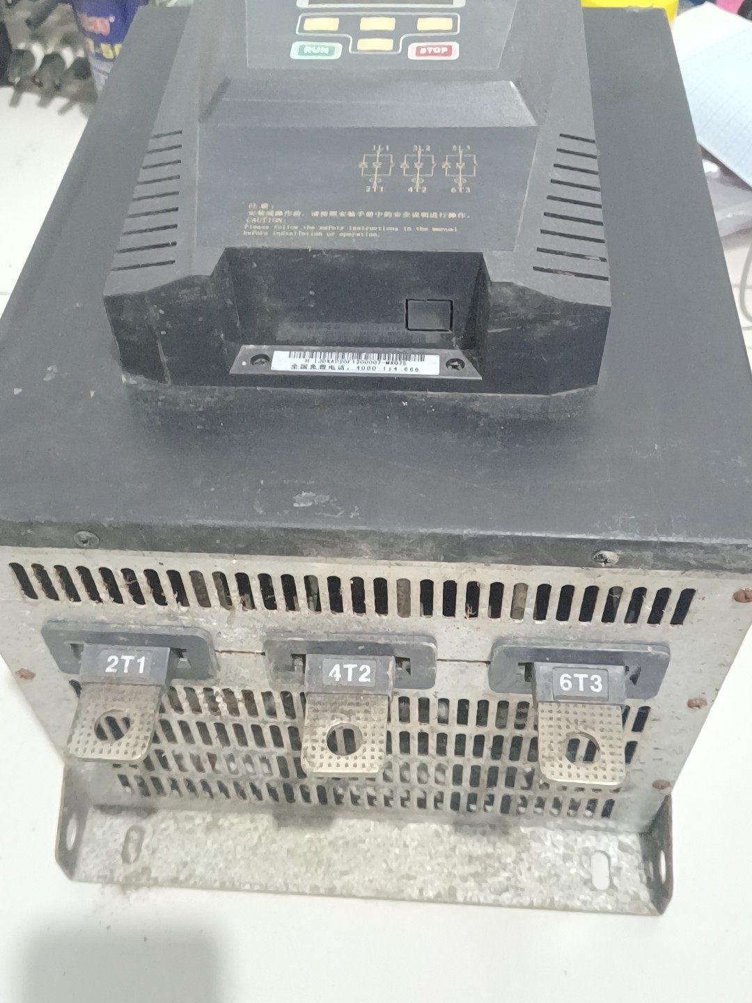 西池软启动器CMC-75KW 原装拆机         功能