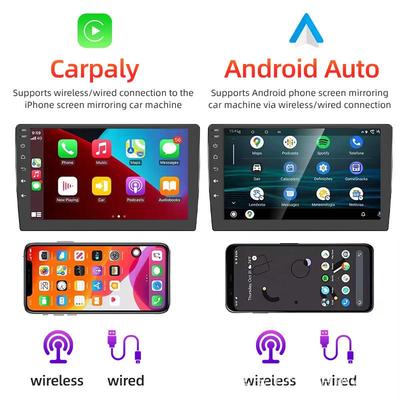 l安通无线carpay汽车车载导航仪9/10用寸多尺寸卓可选854车机