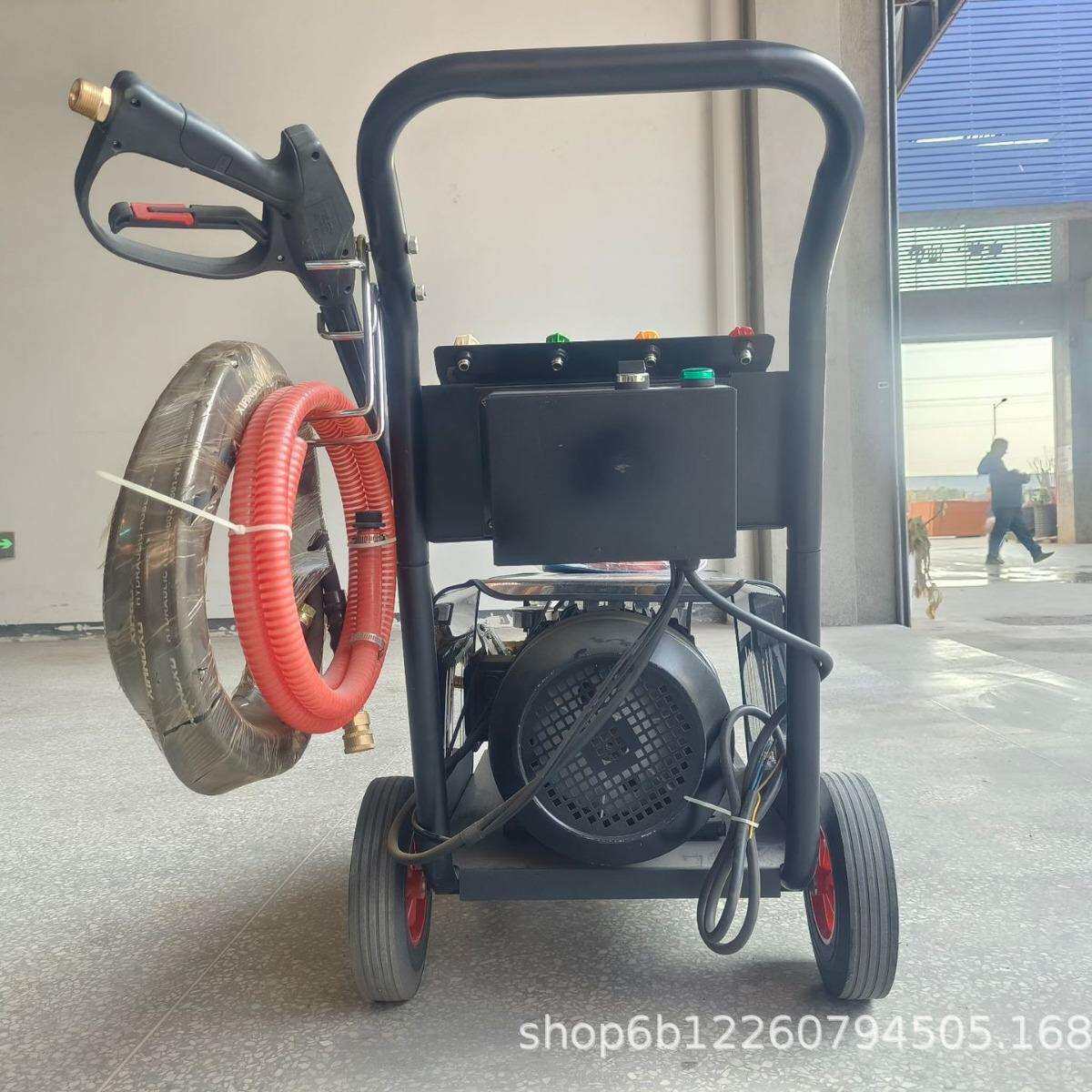 电动清洗机超高压洗车机7KW 380V三相洗地机商业工用洗车店养殖场