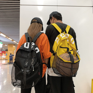 篮球包收纳袋球袋动训练装备儿童足球排球网兜背包学生双肩书包