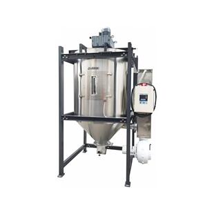 新款大型欧化干燥机温控精准不锈钢双层保温料桶烤料机节能环保