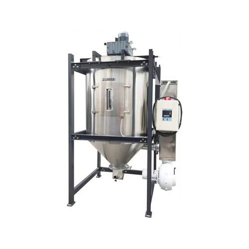 新款大型欧化干燥机温控精准不锈钢双层保温料桶烤料机节能环保
